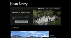 Desktop Screenshot of japansavvy.com